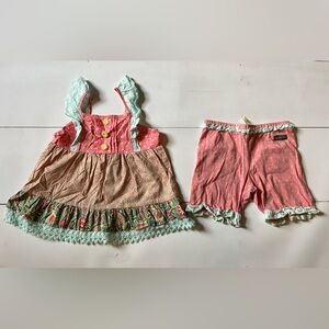 Matilda Jane Top & Bottoms Set Size 6